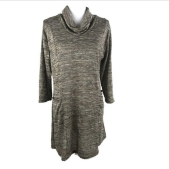 CLOSING SALE Tunic Cowl Neck 3/4 Sleeve - Picture 1 of 7